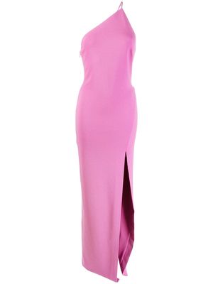 Solace London one-shoulder maxi dress - Pink