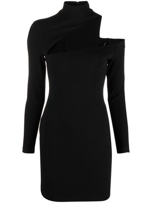 Solace London Rowan cut-out mini dress - Black