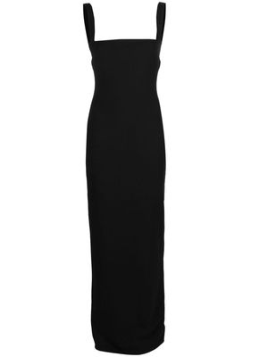 Solace London The Joni open-back dress - Black
