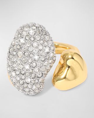 Solanales Crystal Pebble Ring