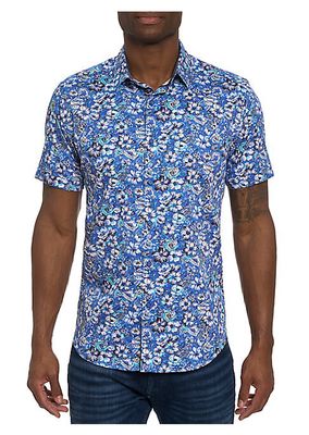 Sole Floral Button-Front Shirt