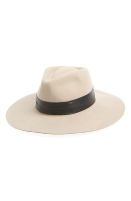 Sole Society Wide Brim Hat in Camel