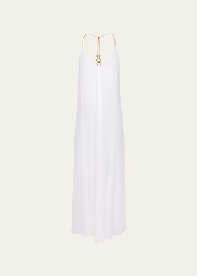 Solid Diane Maxi Dress Coverup