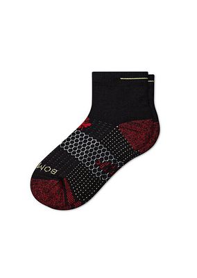 Solid Golf Quarter-Calf Length Socks