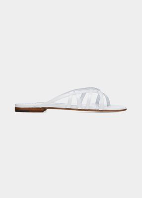 Soliman Strappy Flat Thong Sandals