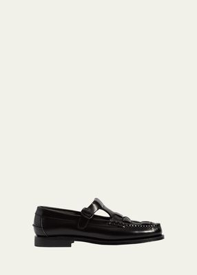 Soller Sport Mary Jane Leather Loafers