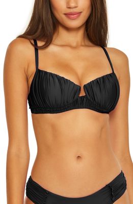 Soluna Delight Underwire Bikini Top in Black