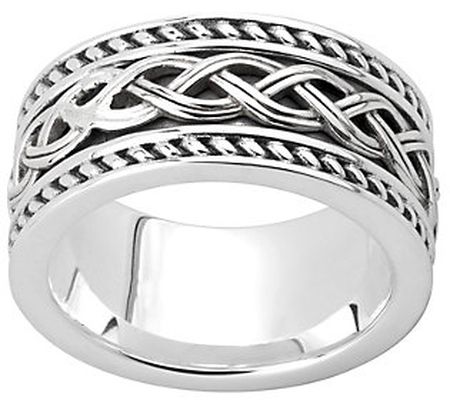 Solvar Sterling Celtic Band Ring