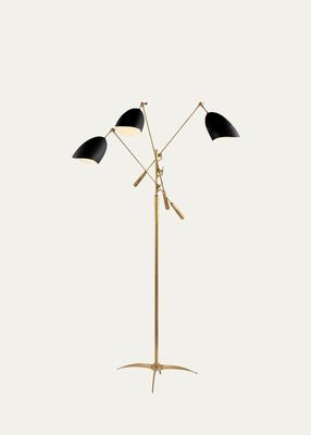 Sommerard Triple Arm Floor Lamp By AERIN