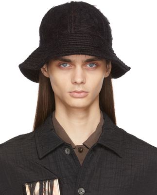 Song for the Mute Black Brushed Bucket Hat