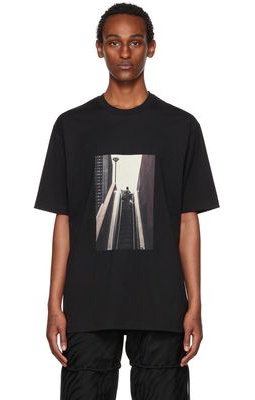 Song for the Mute Black Escalator T-Shirt