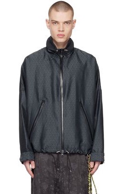 Song for the Mute Black Jacquard Jacket