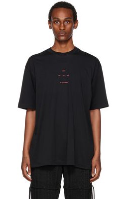 Song for the Mute Black Oversized T-Shirt