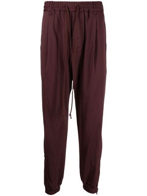 Song For The Mute drawstring-waist track pants - Red