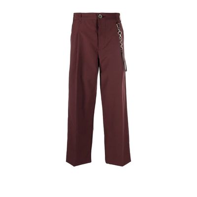 Song For The Mute Painters straight-leg trousers - Neutrals