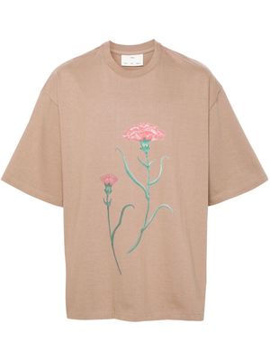 Song For The Mute Romance cotton T-shirt - Neutrals