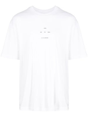 Song For The Mute shortsleeved cotton T-shirt - White