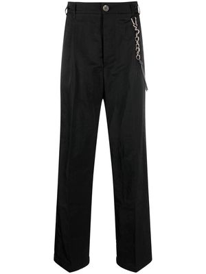 Song For The Mute straight-leg trousers - Black