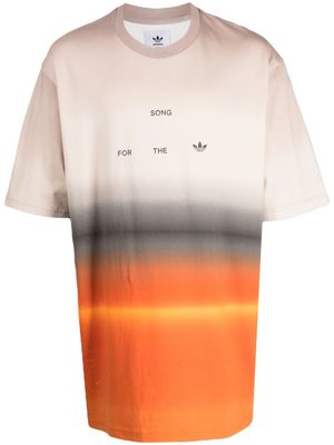 Song For The Mute x adidas gradient-effect T-shirt - Multicolour