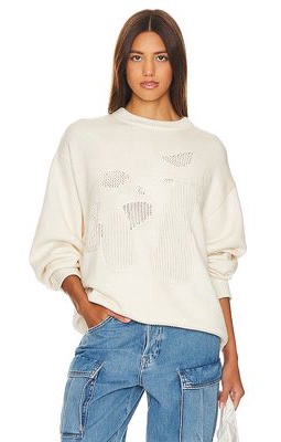 Song of Style Cadell Mushroom Sweater in Ivory