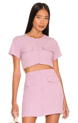 Song of Style Gala Top in Lavender