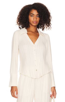 Song of Style Irina Shirt in Cream