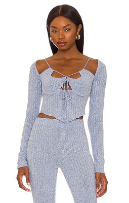 Song of Style Kana Top in Blue