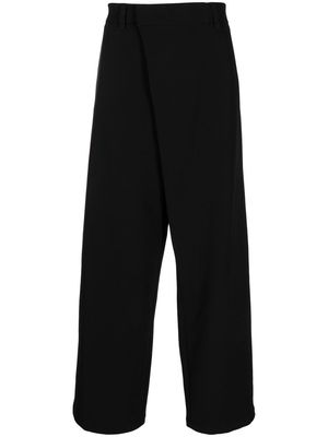 SONGZIO Asymmetric wide-leg trousers - Black