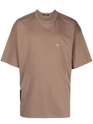 SONGZIO Black Eyes cotton T-shirt - Brown