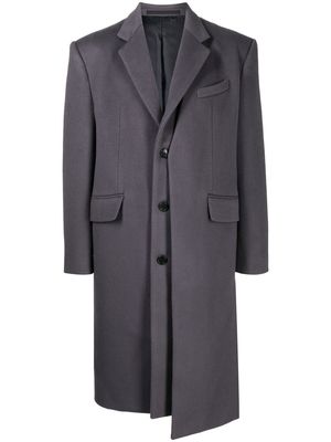 SONGZIO layered single-breasted coat - Grey