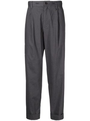 SONGZIO straight-leg cut trousers - Grey