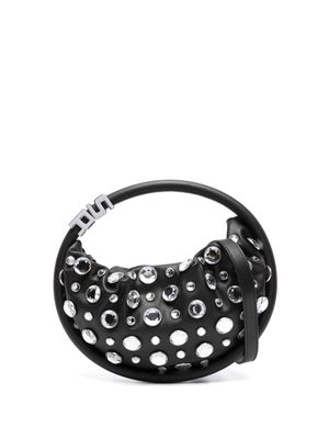 Sonia Rykiel mini Domino leather tote bag - Black