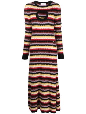 Sonia Rykiel ribbed-knit maxi dress - Black