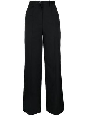 Sonia Rykiel straight wool tailored trousers - Black