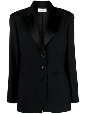 Sonia Rykiel wool single-breasted blazer - Black
