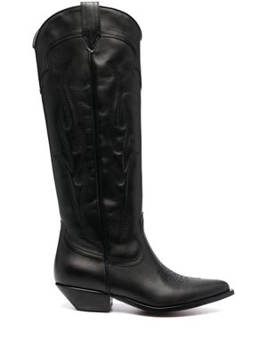 Sonora Santa Fe 35mm cowboy boots - Black