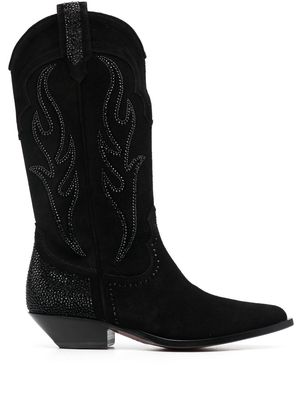 Sonora Santa Fe cowboy boots - Black