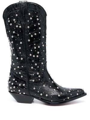 Sonora stud-embellishment cowboy boots - Black