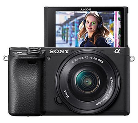 Sony Alpha a6400 Mirrorless Digital Camera with 16-50mm Lens