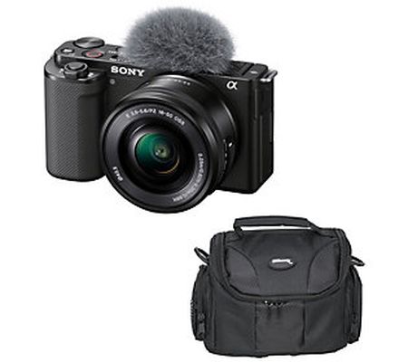 Sony ZV-E10 Mirrorless Camera w/ 16-50mm Lens B undle