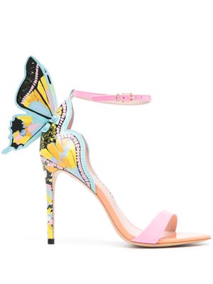 Sophia Webster Chiara Pop-Art 105mm sandals - Pink
