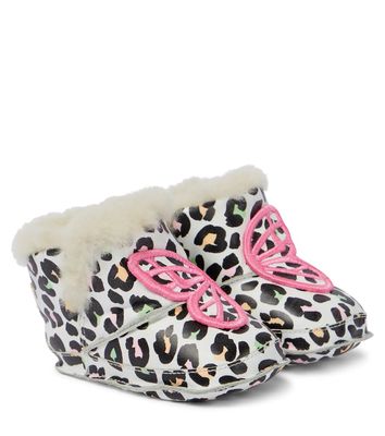 Sophia Webster Mini Baby Butterfly snow boots