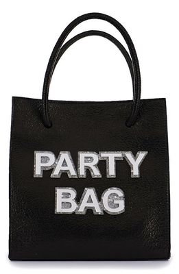 SOPHIA WEBSTER Mini Party Bag Tote in Black