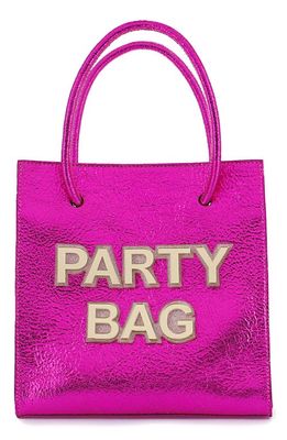 SOPHIA WEBSTER Mini Party Bag Tote in Framboise