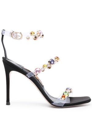 Sophia Webster Rosalind gem-embellished sandals - Black