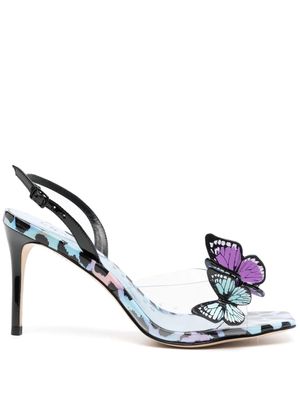 Sophia Webster Vanessa 95mm butterfly-detail sandals - Multicolour