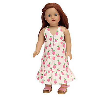 Sophia's 18" Doll Pineapple Print Maxi Dress