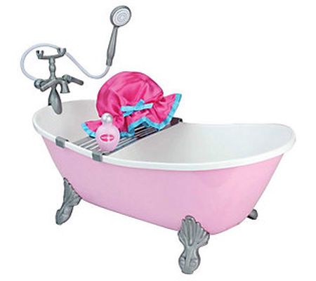Sophia's by Teamson Kids 18" Doll Bathtub Acces sories Set