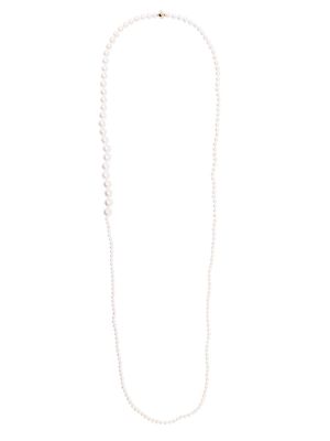 Sophie Bille Brahe 14kt gold Peggy freshwater-pearl necklace - White