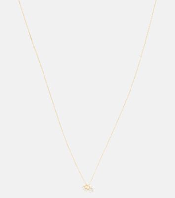 Sophie Bille Brahe 18kt gold necklace with diamonds